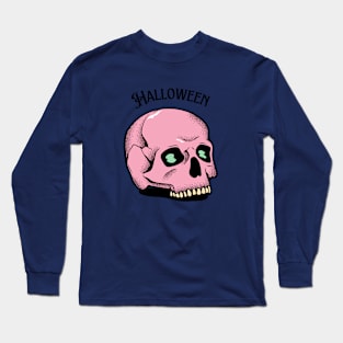 halloween skull Long Sleeve T-Shirt